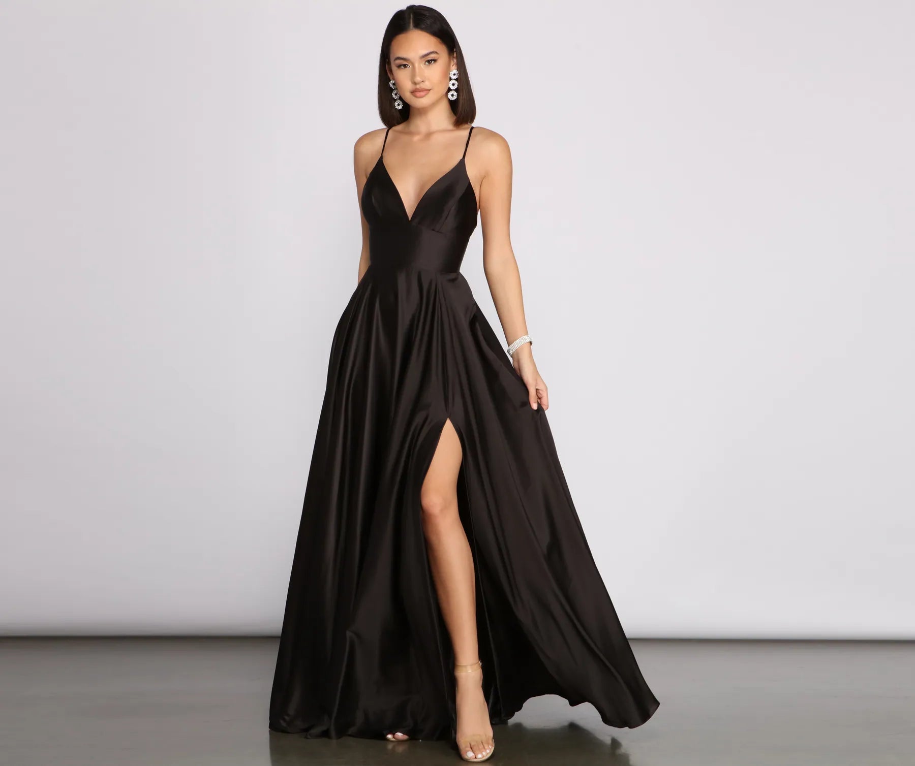 Flash SaleJackie Formal High Slit Dress