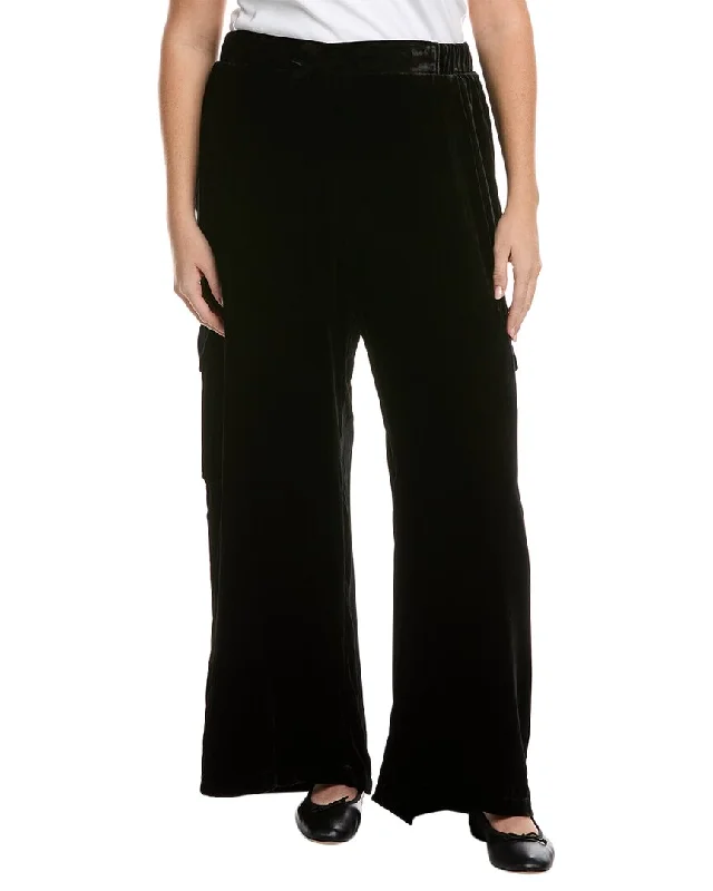 Upgrade Your Wardrobe SaleJohnny Was Plus Zatima Silk-Blend Cargo Pant