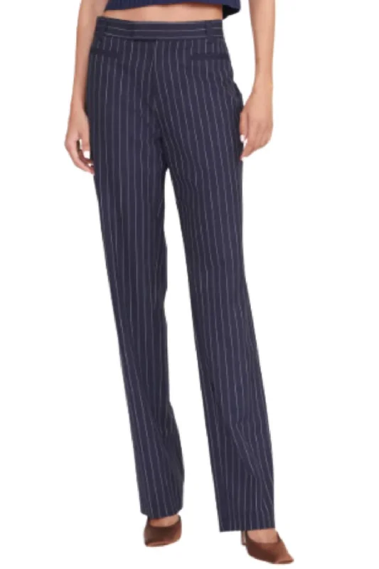 VIP SaleKoa Pant In Navy Pinstripe