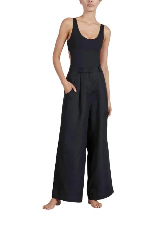 Easy Financing OptionsKomodo Organic Linen Trouser In Black