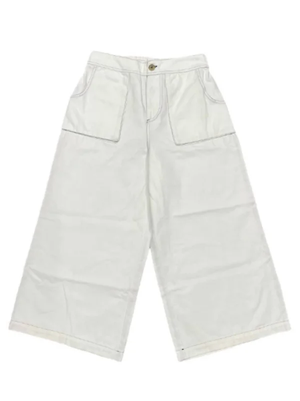 Unbeatable PricesNora Mid Cargo Pant In White