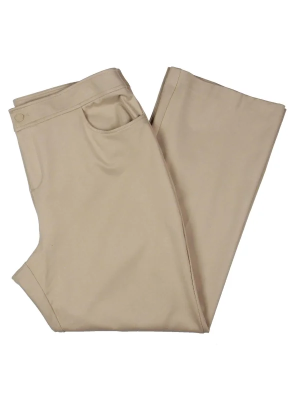 Clear the Shelves SalePlus Womens High-Rise Professional Straight Leg Pants