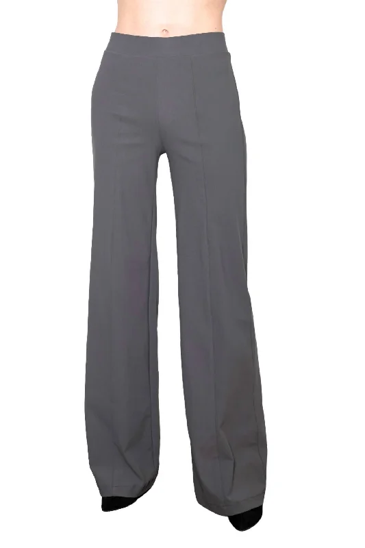 Earn PointsTech Stretch Wide Pants In Grey