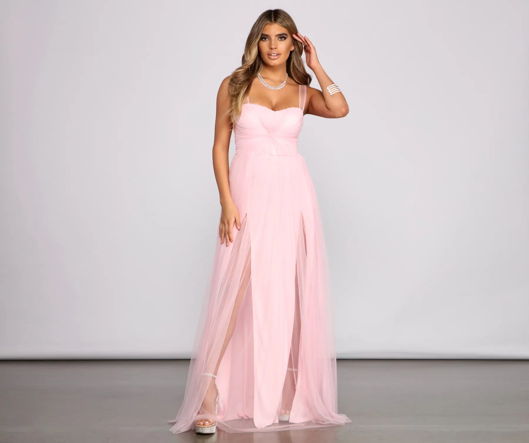 Price CutVanessa Sweetheart A-Line Tulle Dress