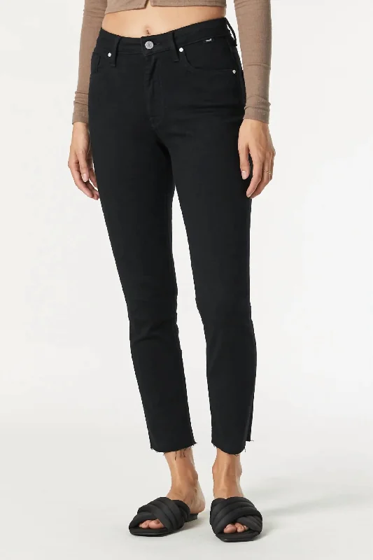 Holiday SaleViola High Rise Straight Leg In Black