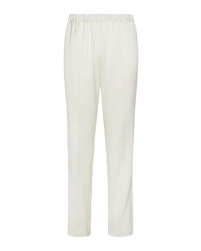 Bargain HuntWomen's Elasticated Waist Slub Trouser In Batida