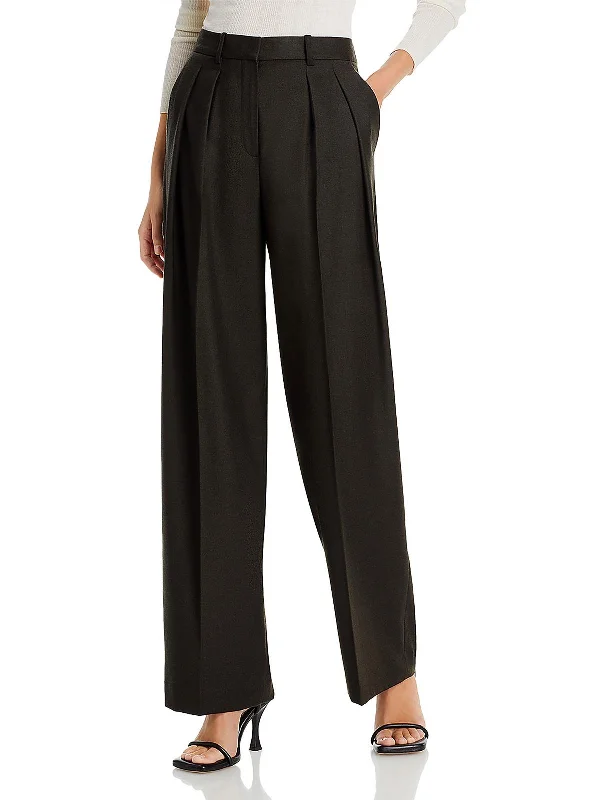 Refer a Friend, Get a DiscountWomens Pleated Wool Dress Pants