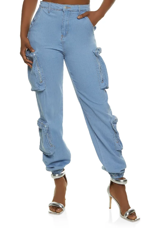 Special DealDenim Utility High Waist Joggers