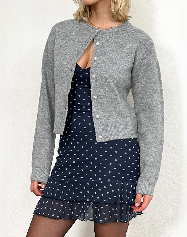 Limited Edition SaleAura Cardigan in Dusty Grey