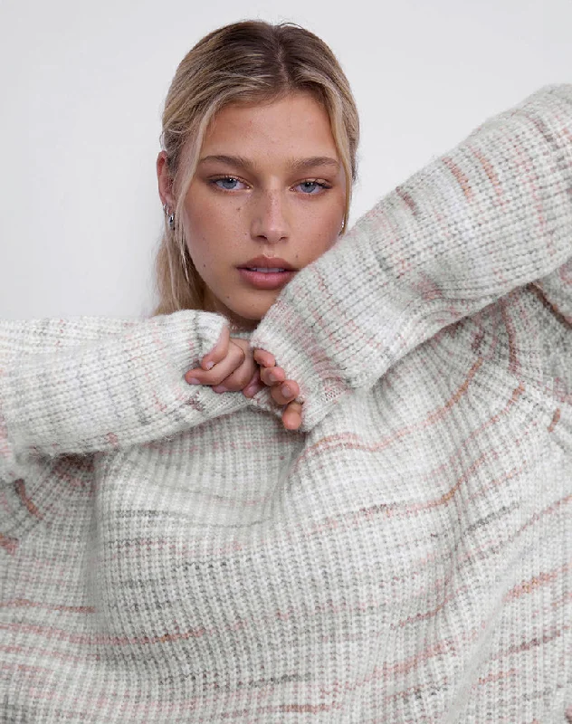 Special PromotionKaru Jumper in Neutral Brushed Knit