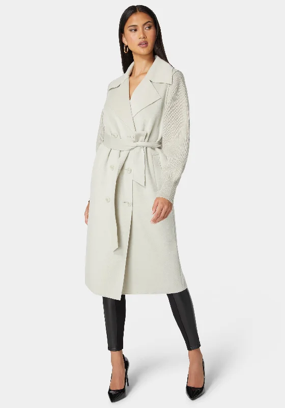 Price SlashSweater Sleeve Double Face Coat