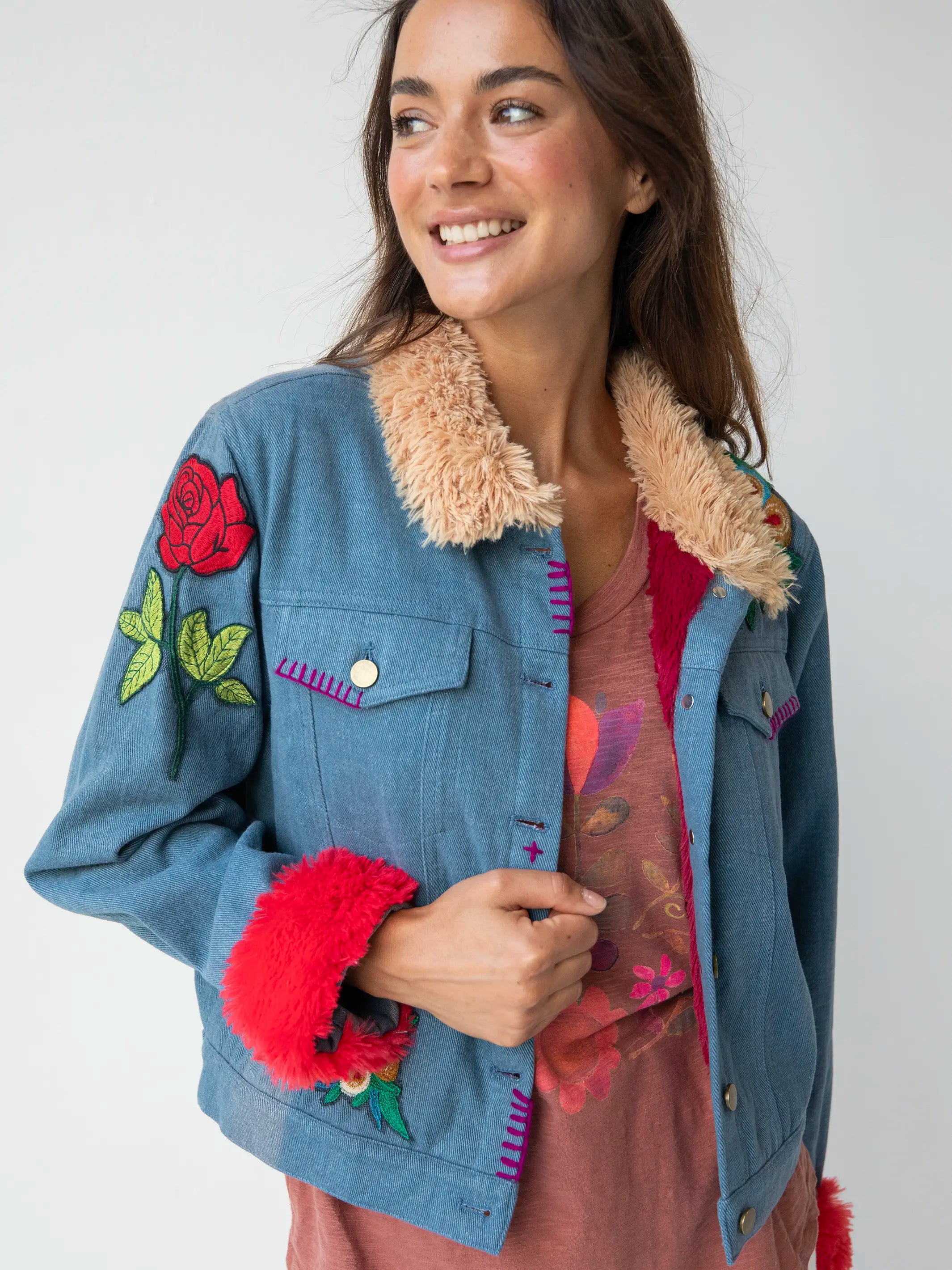 Stock - Up SaleTara Embellished Jacket - Denim