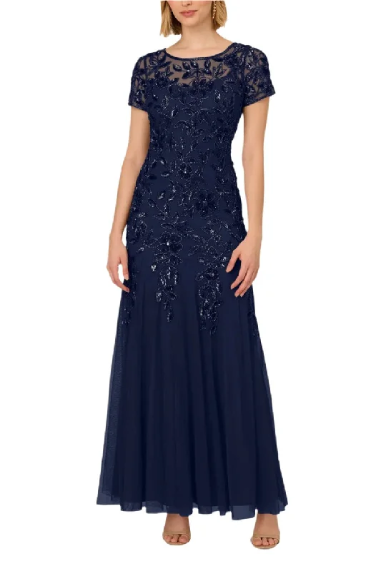 Big Savings Ahead!Adrianna Papell AP1E208349 Long Beaded Formal Dress