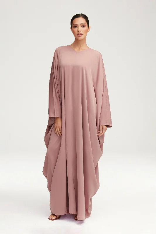 Group Buy DiscountAnisa Satin Kaftan - Dusty Rose