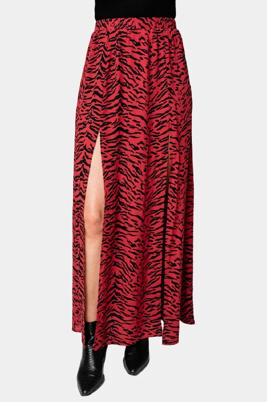 Economical ChoiceBridget Maxi Skirt - Tigers Blood