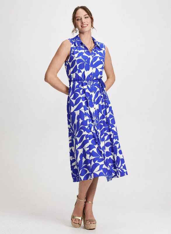 Revamp Your Home SaleButton-Down Floral Midi Dress