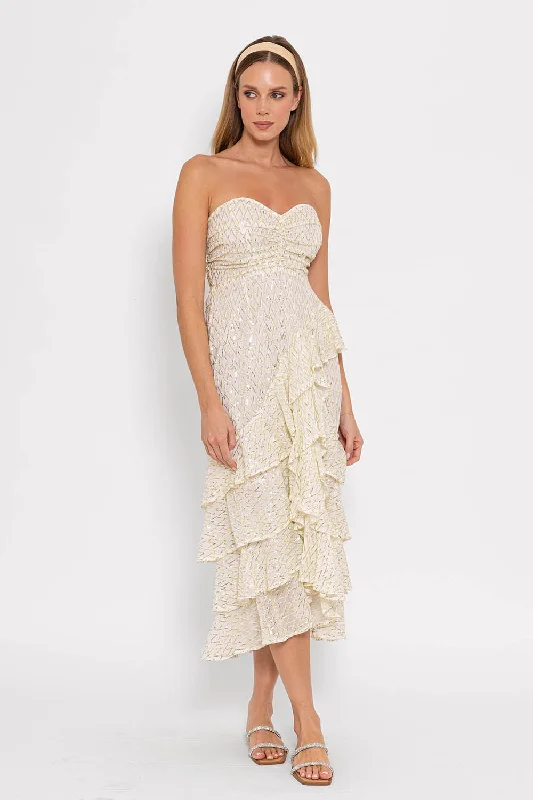 Up to 70% OffFLAVIE DRESS SEQUINS WHITE