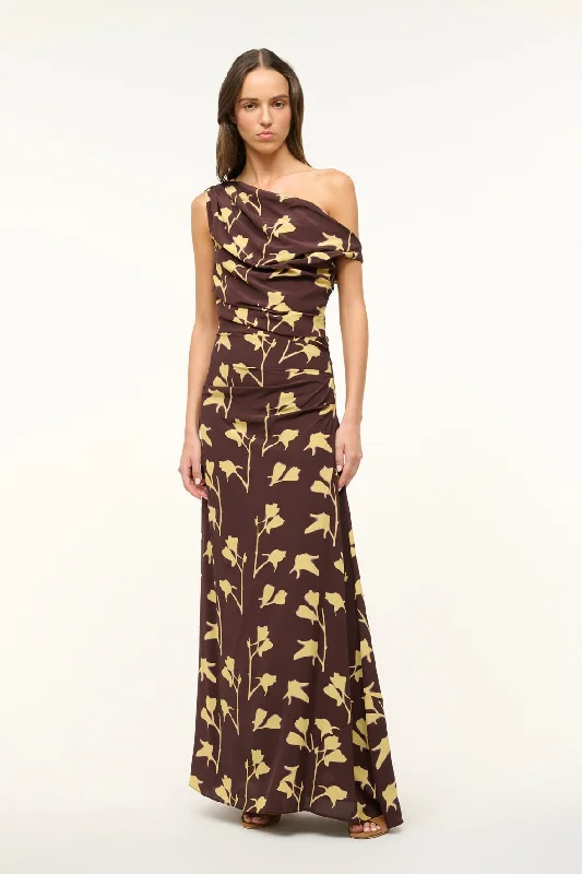 Hourly DealsMAXI PHARE DRESS | EARTH PRESSED FLORAL