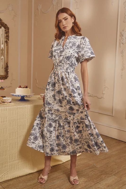 Revamp Your Home SaleRenzo Toile Belraj Poplin Maxi Dress