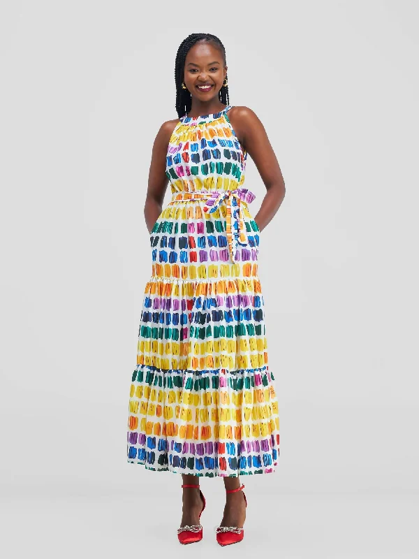 Refresh Your Collection SaleStylish Sisters Maxi Dress - Multicolored