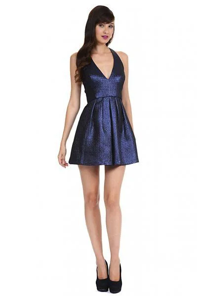 Value - for - MoneyPhoebe Couture Jacquard Racerback Dress