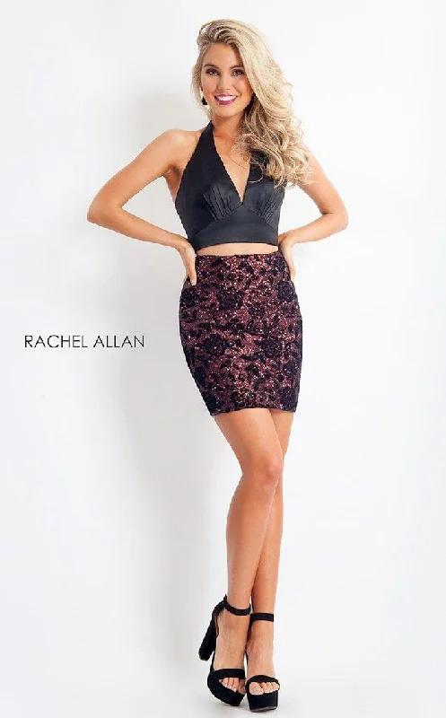 Black Friday SaleRachel Allan Short  Two Piece Homecoming Dress 4653