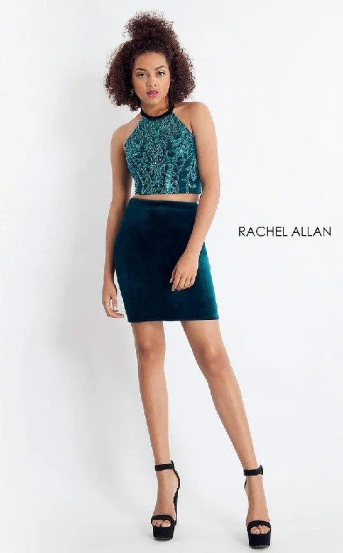 Flash DealsRachel Allan Short Two Piece Homecoming Dress 4676