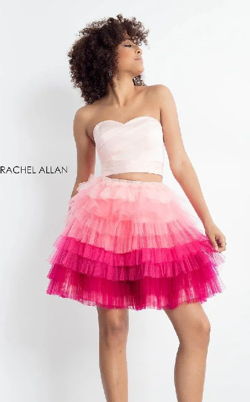 Special DealRachel Allan Short Strapless Homecoming Dress 4596