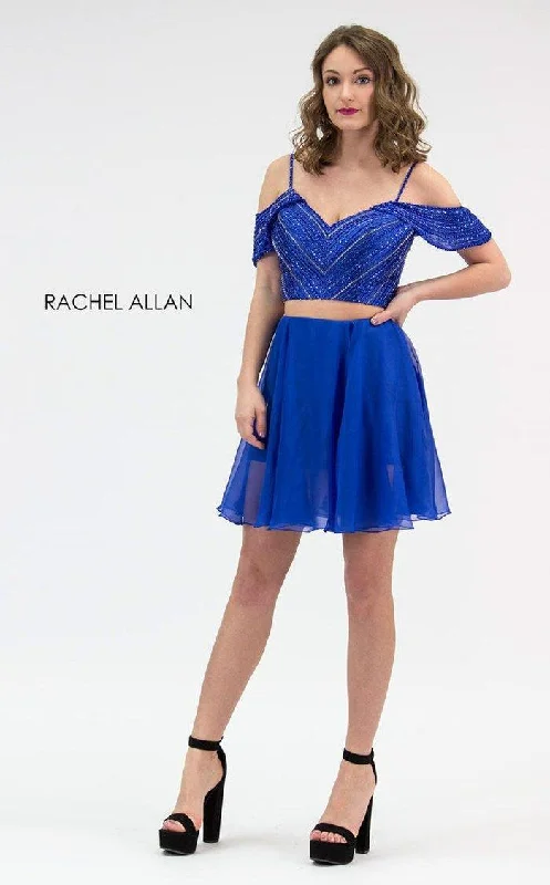 Volume DiscountRachel Allan Short Two Piece Homecoming Dress 4667