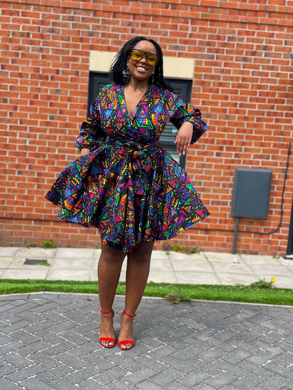 Bargain HuntAsher Ankara Mini Dress | African Print