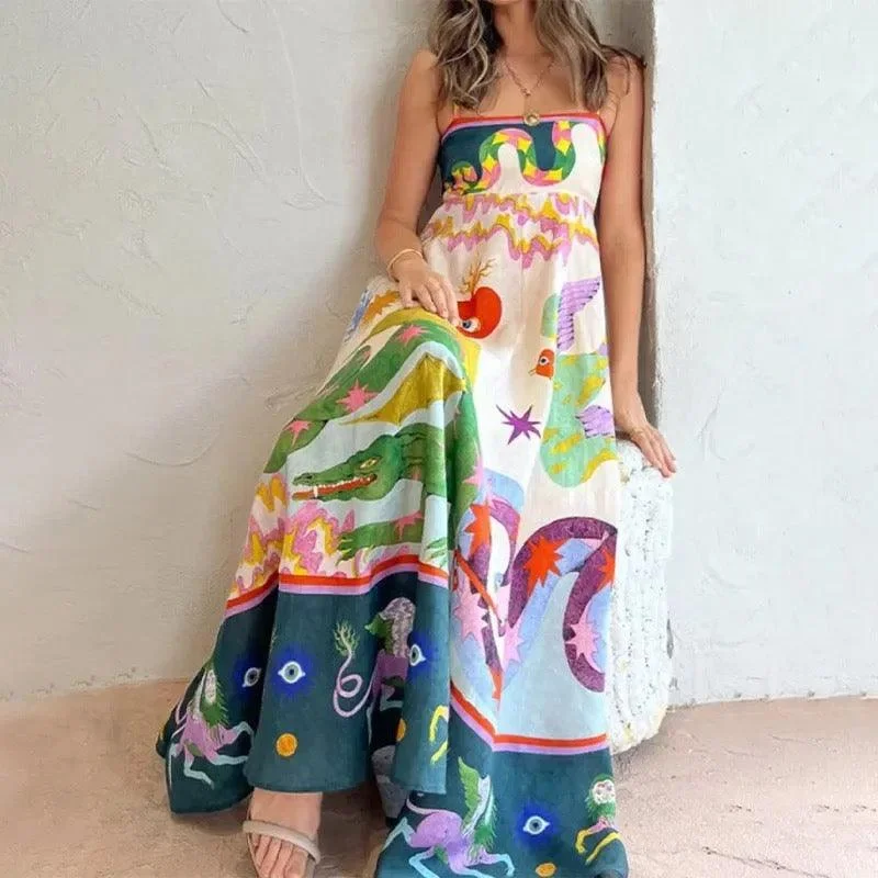 Secret SaleJonah Printed Summer Dress