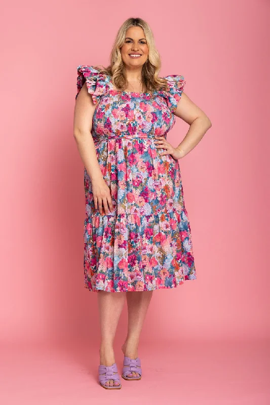 Limited StockNola Cotton Midi Dress